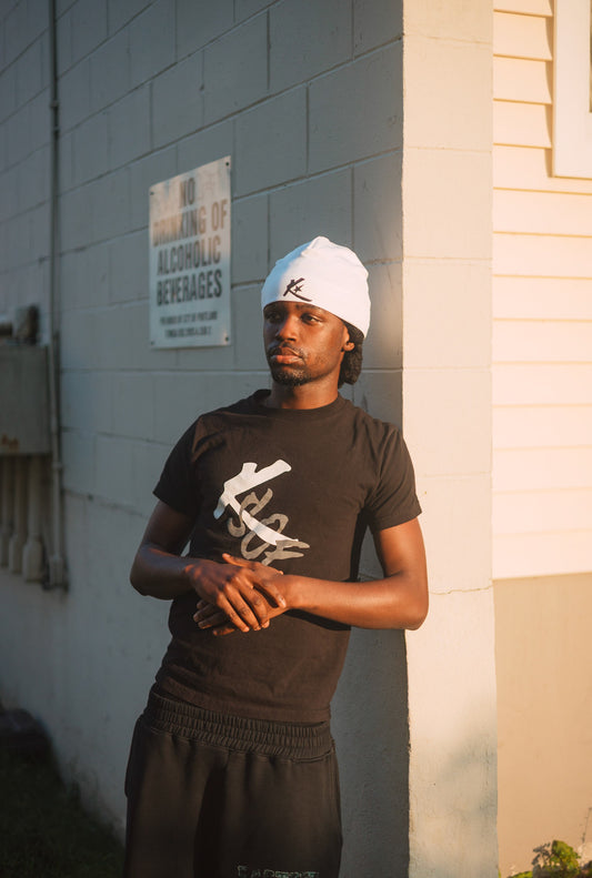 White K Star Wave Cap