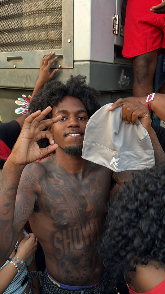 Gray K Star Wave Cap